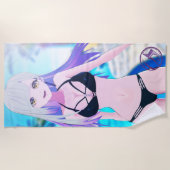 音無むおん ビーチタオル ビキニスタイル2020夏 STRANDLAKEN (Voorkant)