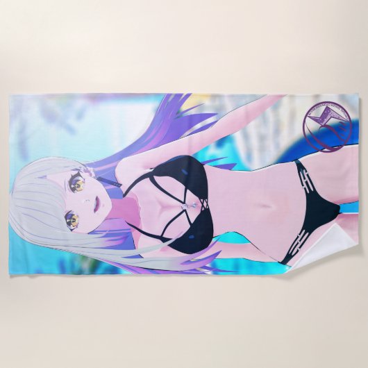 音無むおん ビーチタオル ビキニスタイル2020夏 STRANDLAKEN (Voorkant)