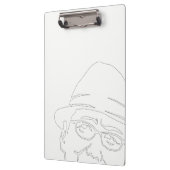 顔 黒ライン クリップボード KLEMBORD (Links)