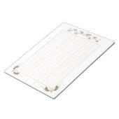 飾り原稿用紙＜茶＞200字[br09] notitieblok (Schuin)