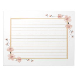 飾り罫線用紙＜茶＞[ch20]  notitieblok