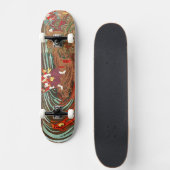 鬼 若 鯉 治, monistische の, Kuniyoshi, Ukiyo-e Persoonlijk Skateboard (Voorkant)