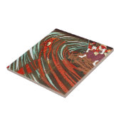 鬼 若 鯉 治, monistische の, Kuniyoshi, Ukiyo-e Tegeltje (Zijkant)