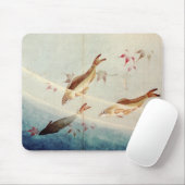 鮎, 北 斎 Zoetvis, Hokusai, Art Muismat (Met muis)