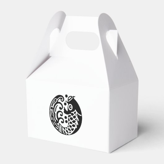 鯉に波 BEDANKDOOSJES (Voorkant Zijde)