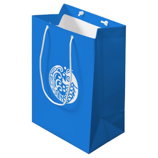 鯉に波 MEDIUM CADEAUZAKJE (Voorkant Gekanteld)