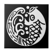 鯉に波 TEGELTJE (Voorkant)