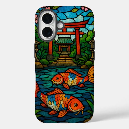 鯉の池 Case-Mate iPhone CASE (Achterkant)