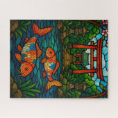 鯉の泳ぐ池 LEGPUZZEL (Horizontaal)