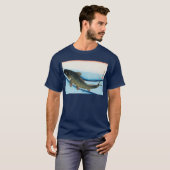 鯉, 広 重, Hiroshige, Ukiyoe T-shirt (Voorkant volledig)