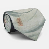 鯉 魚 図, 若 Carp (Koi), Jakuchu, Japan Art Stropdas (Opgerold)