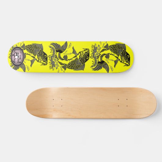 鯉（Carp) Persoonlijk Skateboard (Horizontaal)