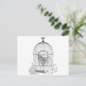 鳥 か ご BRIEFKAART (Staand voorkant)