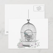 鳥 か ご BRIEFKAART (Voorkant / Achterkant)