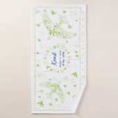 鳥、風に乗る。誕生メモリアル_グリーン3 BADHANDDOEK (Badhanddoek)