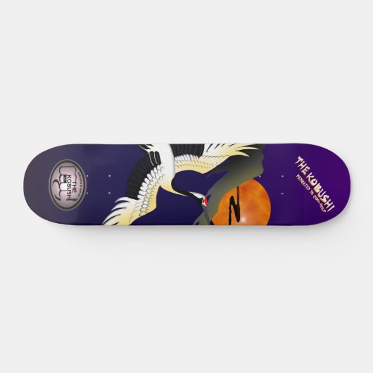 鶴（CRANE) SKATEBOARD (Horizontaal)