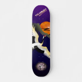 鶴（CRANE) SKATEBOARD (Voorkant)