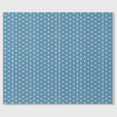 麻の葉 ASANOHA | Japans KIMONO patroon Cadeaupapier (Vlak)