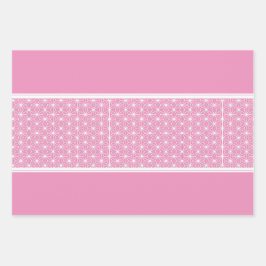 麻の葉 ASANOHA | Japans KIMONO patroon Inpakpapier Vel