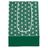 麻の葉 | ASANOHA Japans Kimono patroon Xmas gift Me Medium Cadeauzakje (Achterkant)