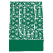 麻の葉 | ASANOHA Japans Kimono patroon Xmas gift Medium Cadeauzakje (Achterkant)