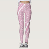 麻の葉 ASANOHA | Japans traditioneel KIMONO patroon Leggings (Voorkant)