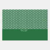 麻の葉 | ASANOHA Japanse Kimono patroon cadeau zak Inpakpapier Vel (Voorkant 2)