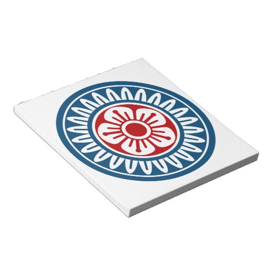 麻雀牌 1筒 イーピン_ロゴのみ-01 NOTITIEBLOK (Schuin)