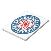 麻雀牌 1筒 イーピン_ロゴのみ-01 NOTITIEBLOK (Linkerzijde)