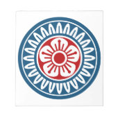 麻雀牌 1筒 イーピン_ロゴのみ-01 NOTITIEBLOK (Voorkant)