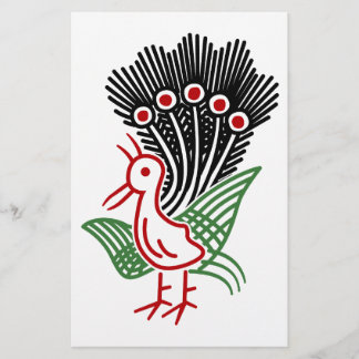 麻雀牌 1索 イーソウロゴのみ-01 BRIEFPAPIER