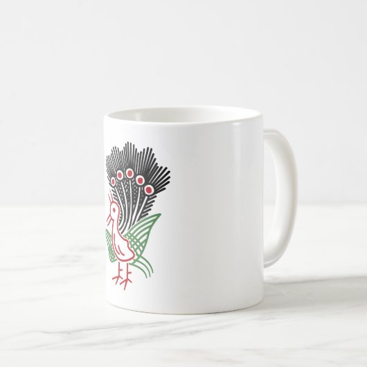 麻雀牌 1索 イーソウロゴのみ-01 KOFFIEMOK (Voorkant rechts)