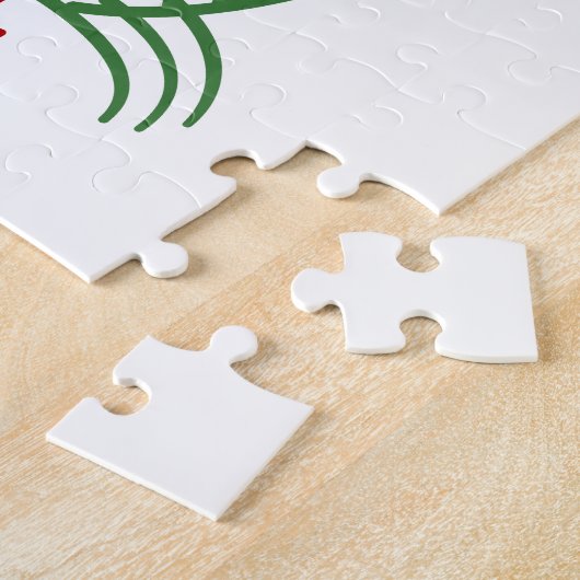 麻雀牌 1索 イーソウロゴのみ-01 LEGPUZZEL (Zijkant)