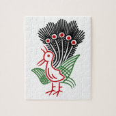 麻雀牌 1索 イーソウロゴのみ-01 LEGPUZZEL (Verticaal)