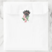 麻雀牌 1索 イーソウロゴのみ-01 VIERKANTE STICKER (Tas)