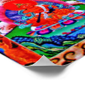 黃 神Geel Jambhala n retinue Poster (Hoek)