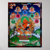 黃 財 神5 Buddha Mantra Yellow Jambhala Poster (Voorkant)