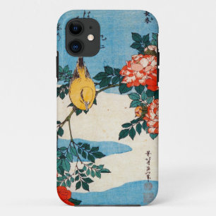 黄 と 薇, 北 gele vogel en Roos, Hokusai, Ukiyo-e Case-Mate iPhone Case