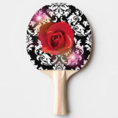 黒のダマスク柄 TAFELTENNISBATJE (Voorkant)