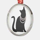 黒猫と宝石 セラミックオーナメント METALEN ORNAMENT (Links)