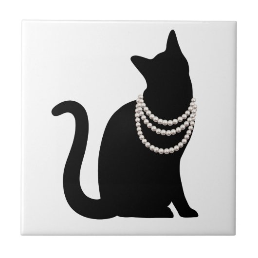 黒猫と宝石　タイル TEGELTJE (Voorkant)