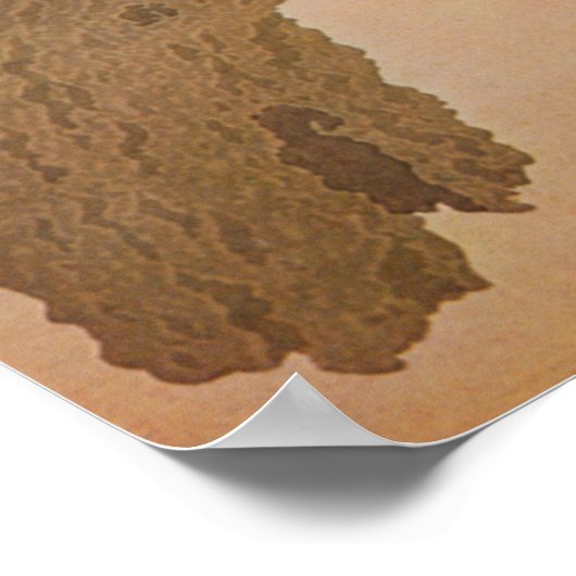 黒 猫, 春 zwarte kat, shundo poster (Hoek)