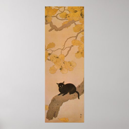 黒 猫, 春 zwarte kat, shundo poster (Voorkant)