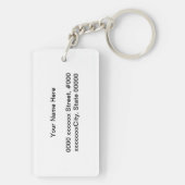 龍 虎, 国 Tiger & Dragon, Kuniyoshi, Ukiyo-e Sleutelhanger (achterkant)