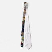 龍 虎, 豊 Dragon & Tiger, Toyokuni, Ukiyo-e Stropdas (Achterkant)