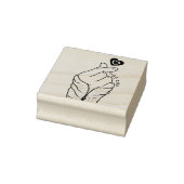 마 음 드 요 "Ik geef je mijn hart" Rubberstempel (Stempel)