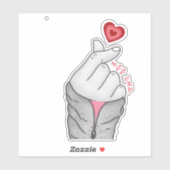 마 음 드 요 "Ik geef je mijn hart" Sticker (Vel)