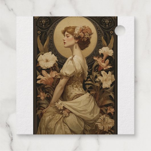 명화 책꽂이 BEDANKJES LABELS (Achterkant)