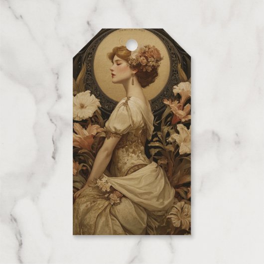 명화 책꽂이 CADEAULABELS (Achterkant)