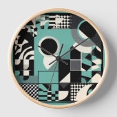 민트패턴시계 (Voorkant)